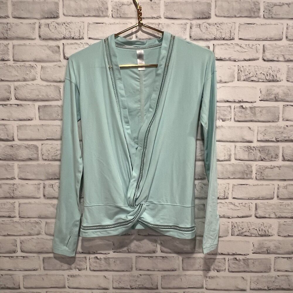 Ivivva by Lululemon Open Front Knot Long Sleeve Size 14